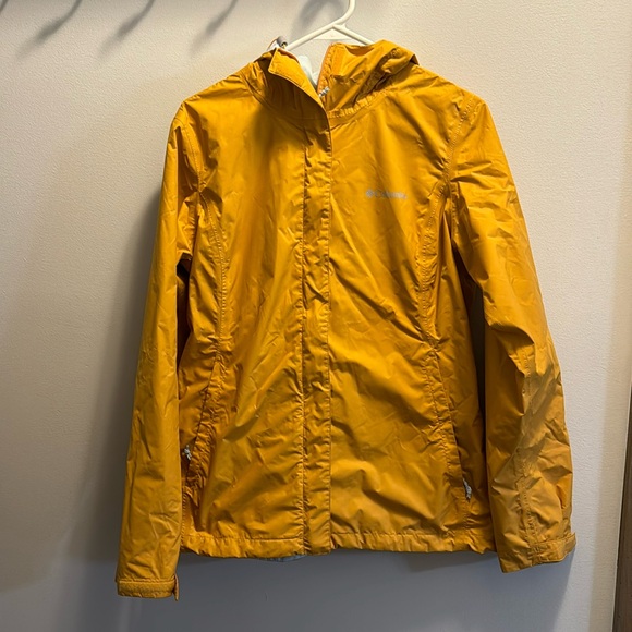 Columbia Medium Yellow Raincoat - Picture 2 of 4